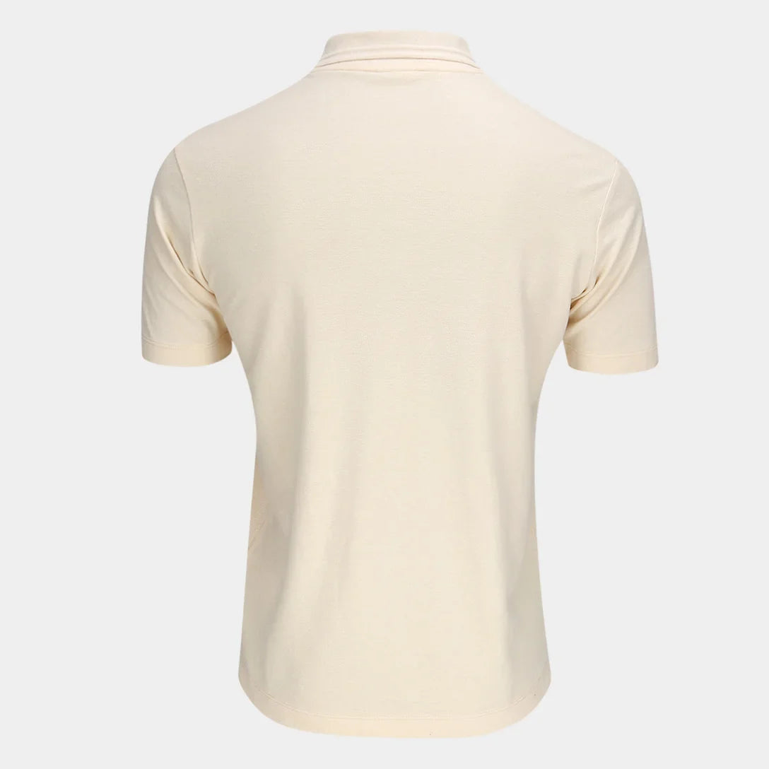 Camisa Polo Fluminense Viagem 25/26 Umbro Masculina - Bege