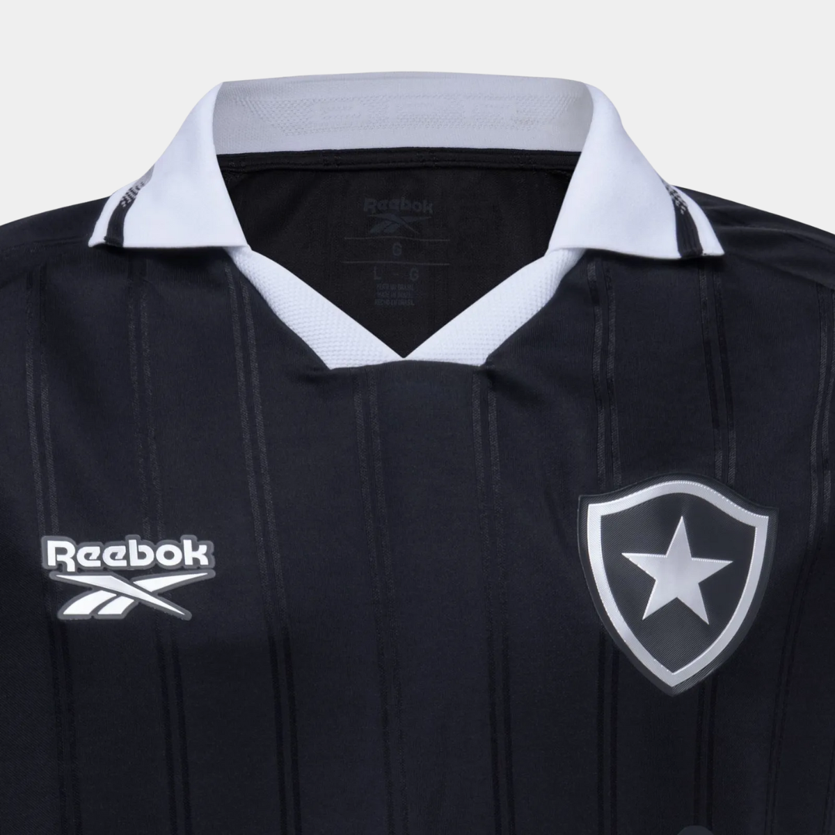Camisa Botafogo II 25/26 s/n Torcedor Reebok Masculina - Preta