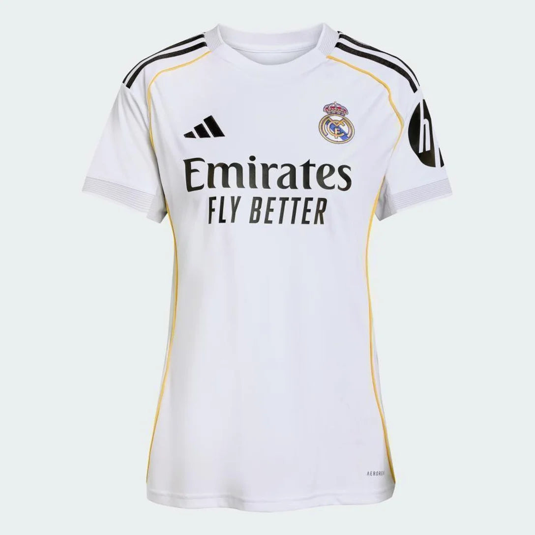 Camisa Adidas I do Real Madrid 25/26 Feminina - Branco