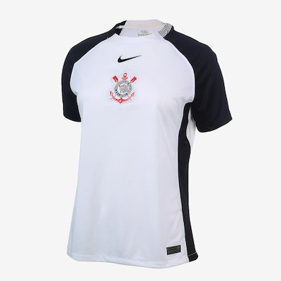 Camisa Corinthians I 2025/26 Feminina - Branca
