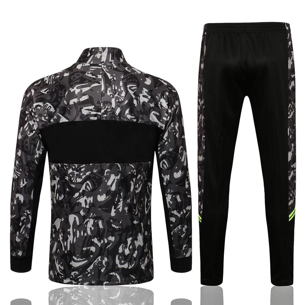 Conjunto Inverno Borussia Dortmund Preta Puma - Com Fecho