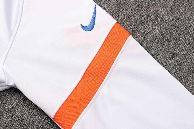 Conjunto Inverno Chelsea Branco e Azul Nike - Com Fecho