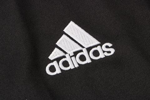Conjunto Juventus Preta Adidas - Com Ziper