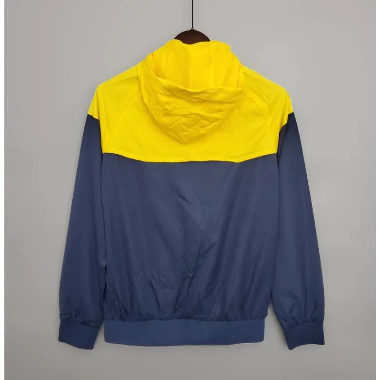 Corta-vento Seleção Brasileira - Amarela e Azul