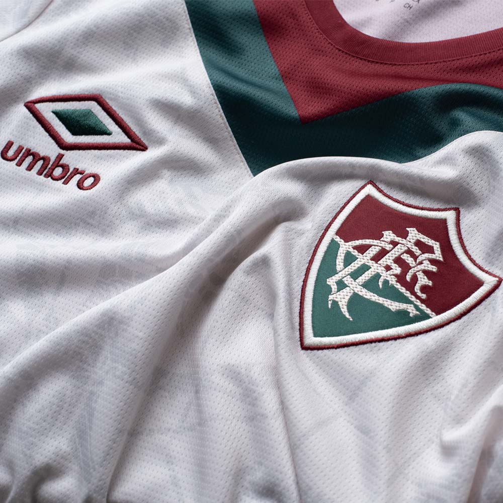 Camisa Fluminense III 24/25 Torcedor Umbro Feminina - Branco