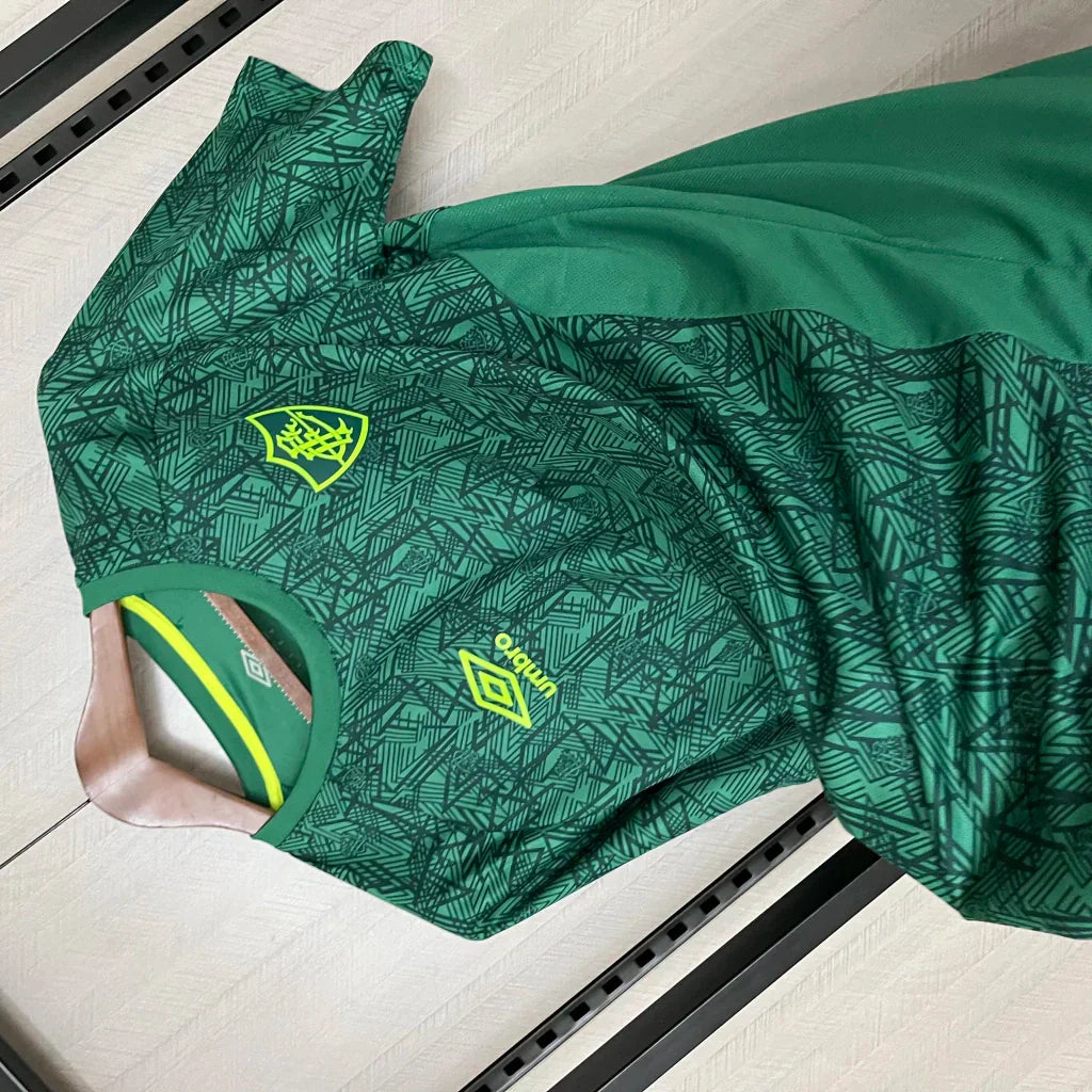 Camisa Fluminense Green 24/25 Torcedor Umbro Masculina - Verde