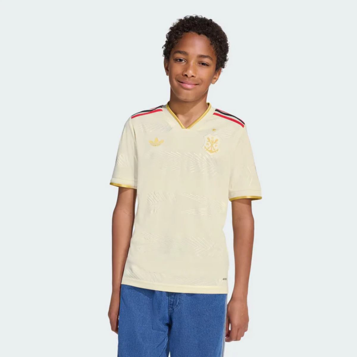 Kit Flamengo Infantil III 25/26 Off White