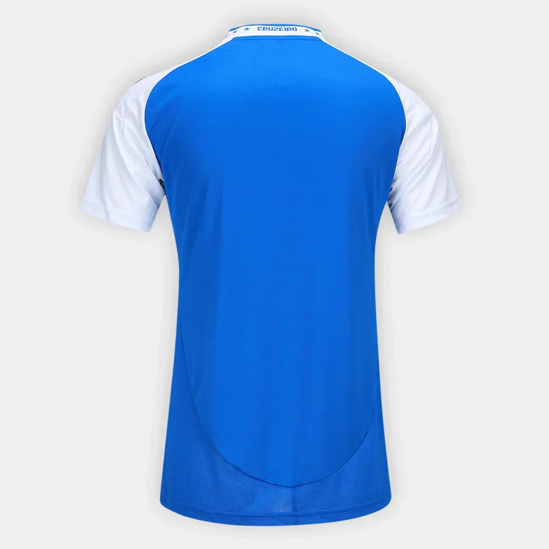 Camisa Cruzeiro I 25/26 Feminina - Azul e Branco
