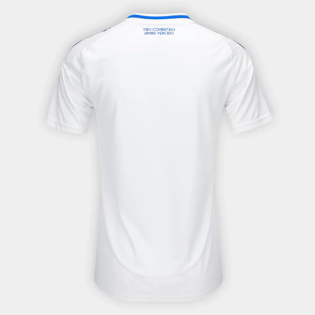 Camisa Cruzeiro II 25/26 Feminina - Branco+Azul