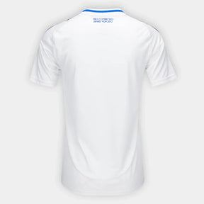 Camisa Cruzeiro II 25/26 Feminina - Branco+Azul